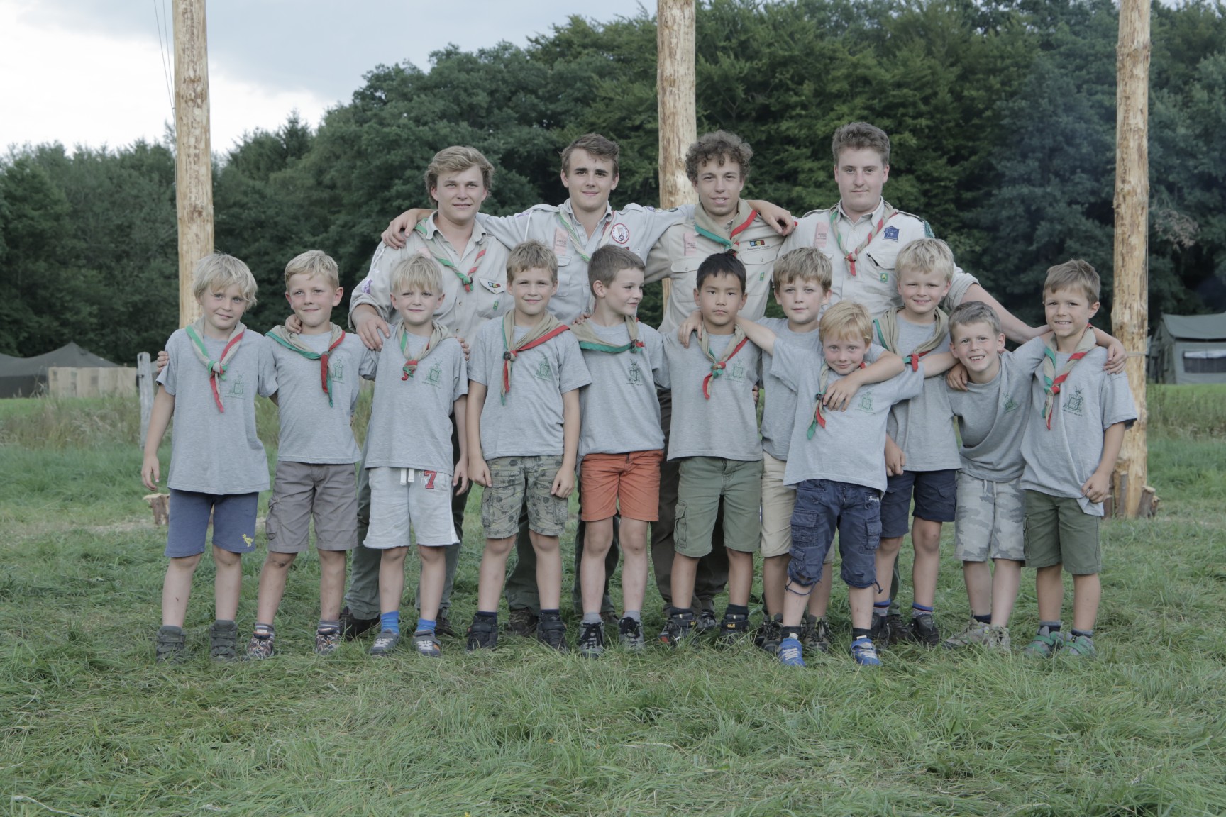 Sint-Martinus den XIIde - Kamp Nivezé Groepsfoto's